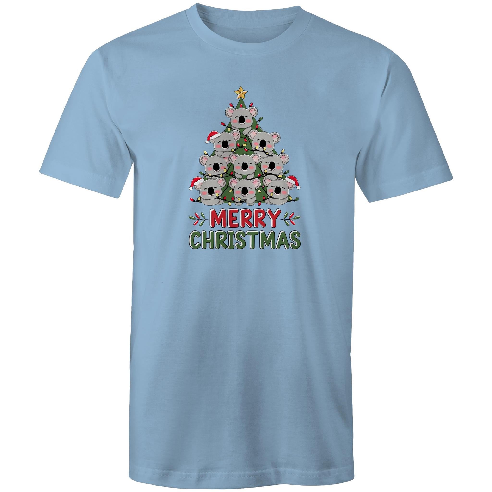 Koala Christmas Tree - Mens T-Shirt