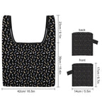 Chess Pattern Foldable Shopping Bag
