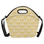 Yellow Pattern - Neoprene Lunch Bag Neoprene Lunch Bag Printed Offshore