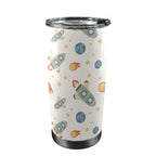 Rockets 20oz Mobile Tumbler with Lid (Black Lock) One Size 20oz Travel Mug Printed Offshore Space
