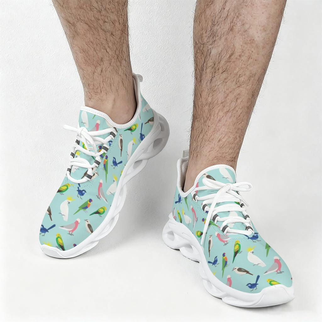 Australian Birds Men's Twisted Sole Sneakers