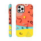 Retro Vibe - Apple iPhone Tough case iPhone 12 Pro iPhone Tough Case Globally Fulfilled Retro