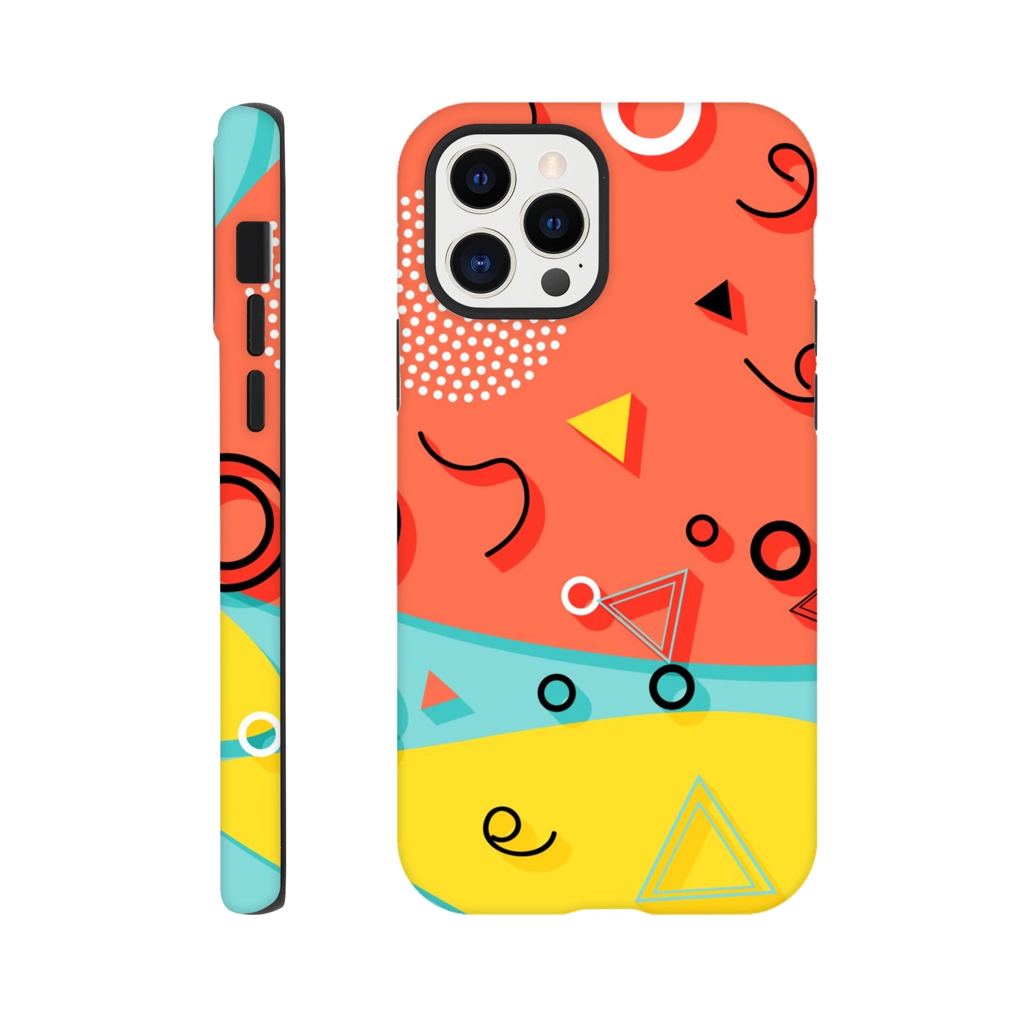 Retro Vibe - Apple iPhone Tough case iPhone 12 Pro iPhone Tough Case Globally Fulfilled Retro