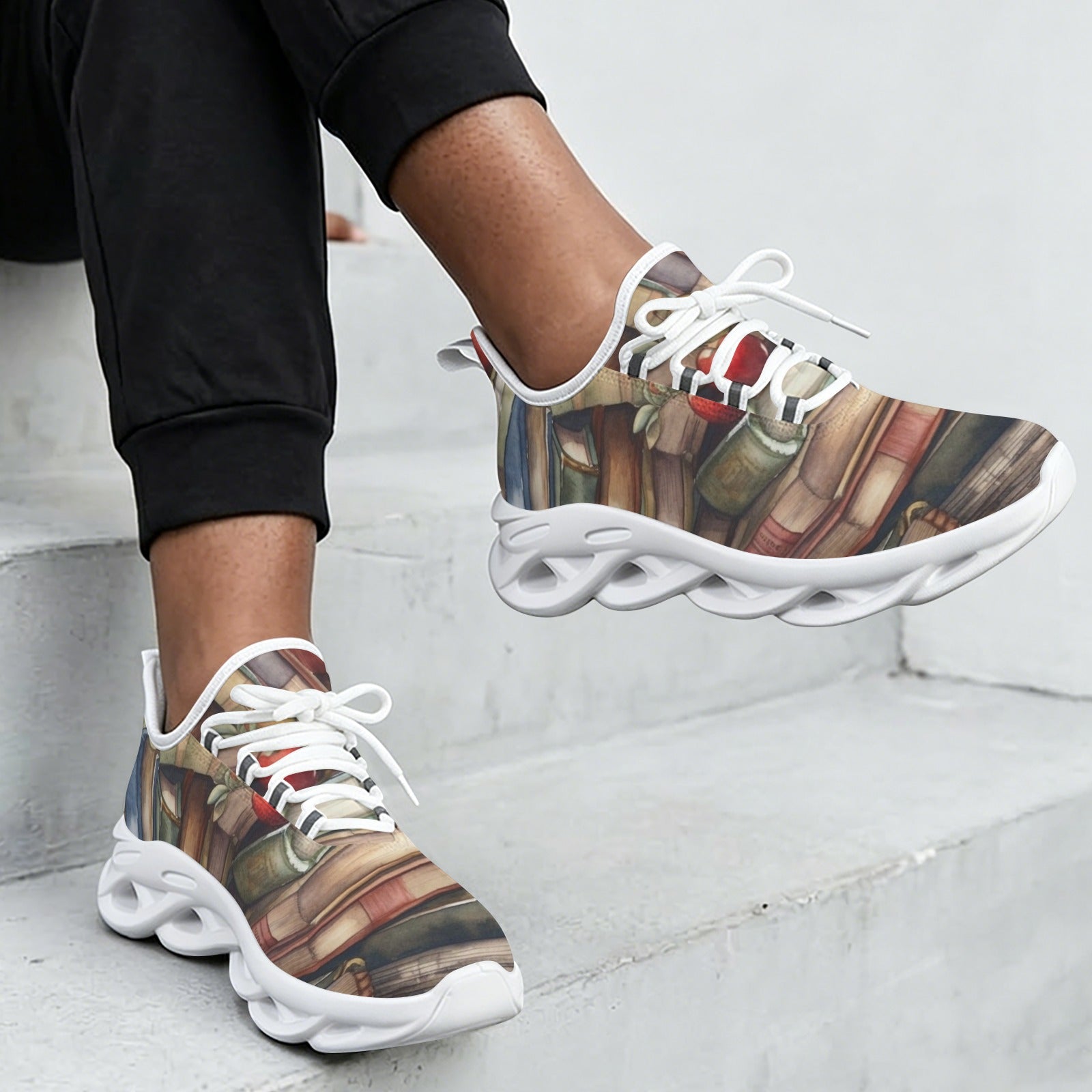 Watercolour Books Women's Twisted Sole Sneakers