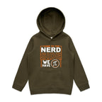 Come To The Nerd Side, We Have Pi - Kids Hoodie Army Kids Hoodie Maths Printed In Australia Sci Fi