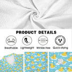 Rubber Ducks Men's Crinkle Hawaiian Shirt