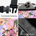 Bright Pink Floral - Belt Bag