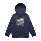 Cassette Tape And Pencil - Kids Hoodie