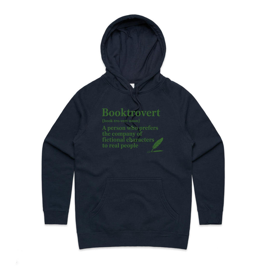 Booktrovert, Book Introvert - Womens Hoodie