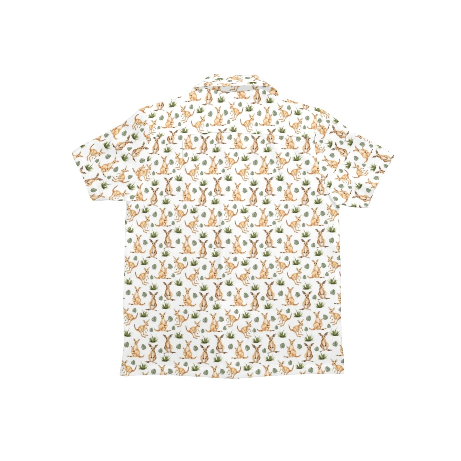 Kangaroos Junior Kids Hawaiian Shirt