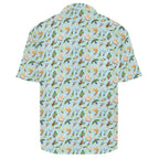 Parrots Men's Crinkle Hawaiian Shirt