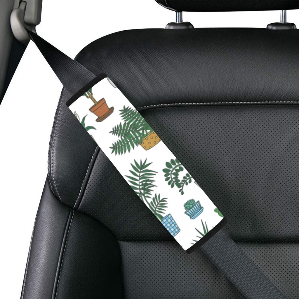 Plant Lover Car Seat Belt Cover 7''x10'' (Pack of 2) Car Seat Belt Cover 7x10 (Pack of 2) Plants Printed Offshore