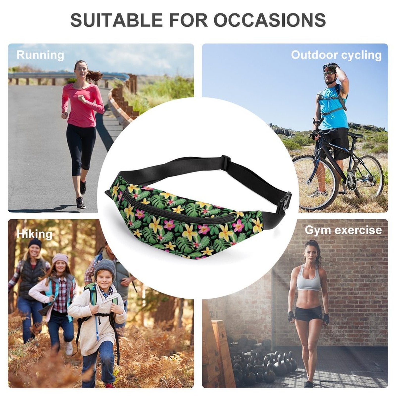 Frangipani - Bum Bag / Fanny Pack