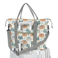 Cute Cat Faces Duffle Bag-Simple (Model 1715) One Size Duffle Bag-Simple (1715)