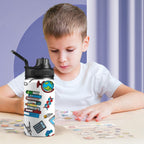 Cool For School Kids Water Bottle with Chug Lid (12 oz) Kids Water Bottle with Chug Lid Printed Offshore