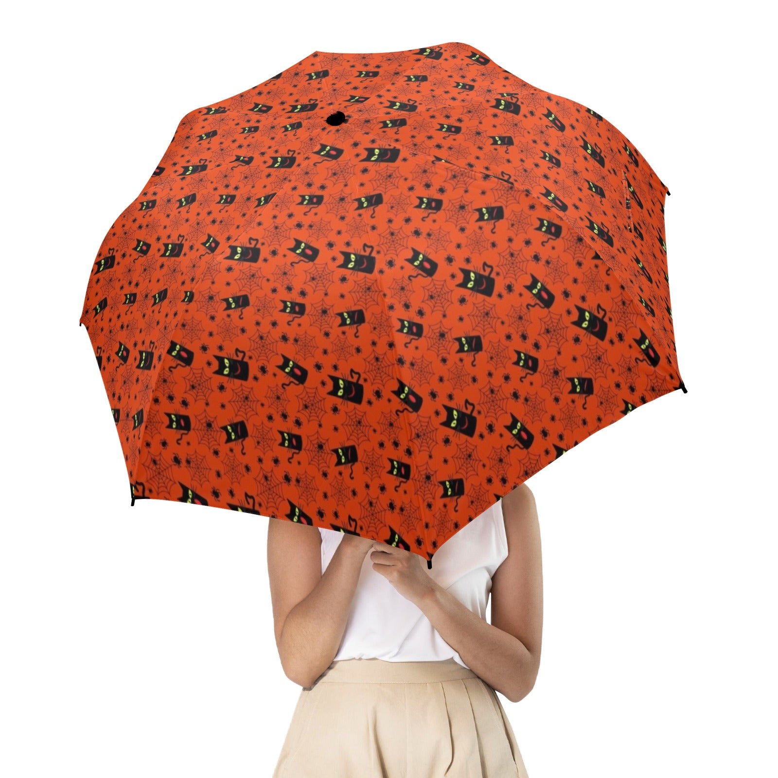 Halloween Black Cats Umbrella Umbrella animal Halloween Printed Offshore