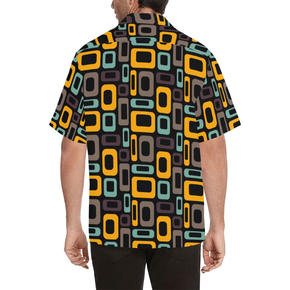 Retro Pattern - Mens Hawaiian Shirt
