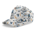 Astronauts And Rockets Kids Baseball Cap white One size Kids Baseball Hat Printed Offshore Space