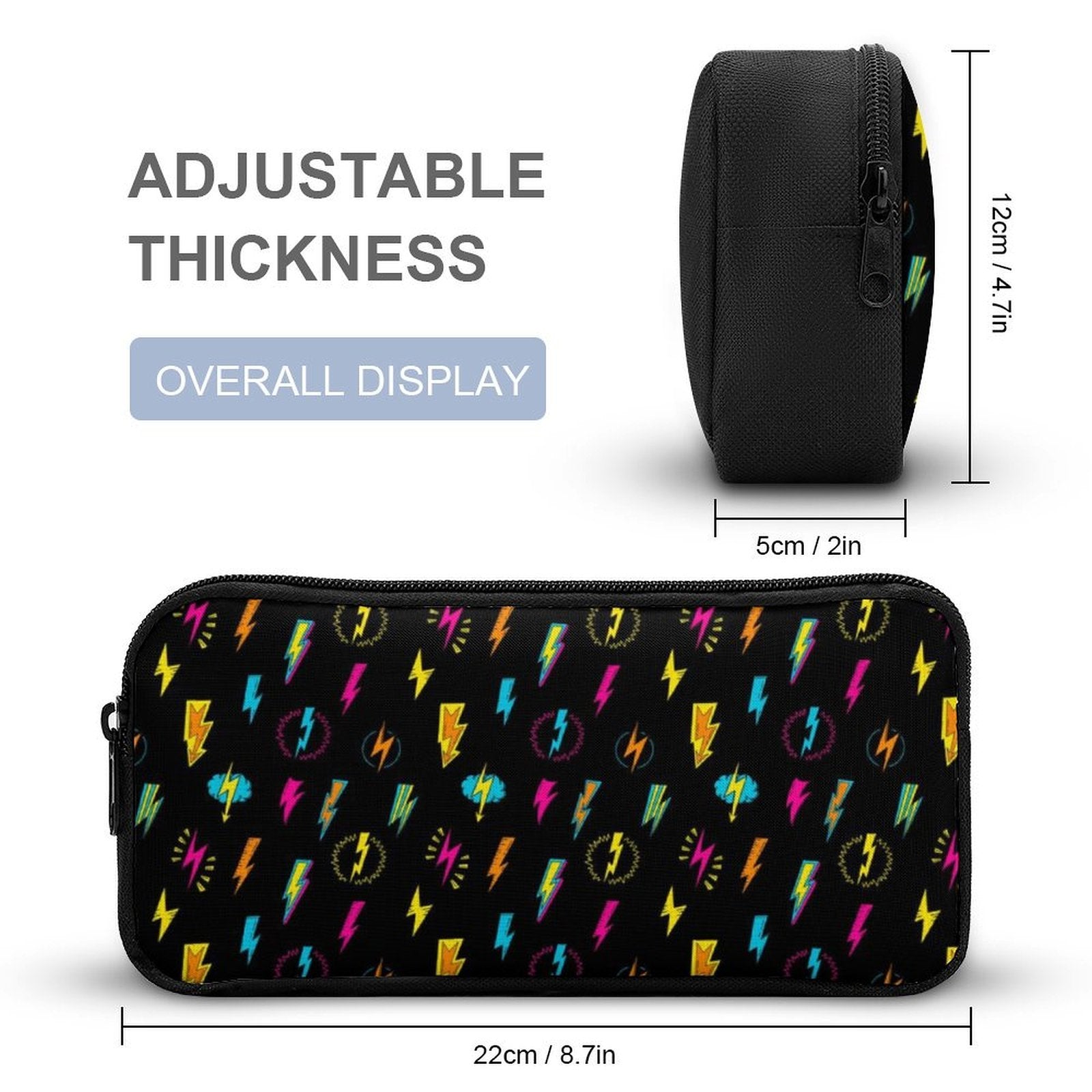 Fun Lightning Backpack, Lunch Bag & Pencil Case Set