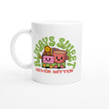 Always Sweet, Never Bitter White 11oz Ceramic Mug Default Title White 11oz Mug food Globally Fulfilled