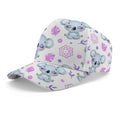 Zen Koala Kids Baseball Cap white One size Kids Baseball Hat animal Printed Offshore