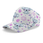 Zen Koala Kids Baseball Cap white One size Kids Baseball Hat animal Printed Offshore