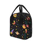 Colourful Space - Zipper Lunch Bag Zipper Lunch Bag Printed Offshore