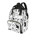 Black And White Dogs - Multi-Function Backpack, Nappy / Diaper Bag