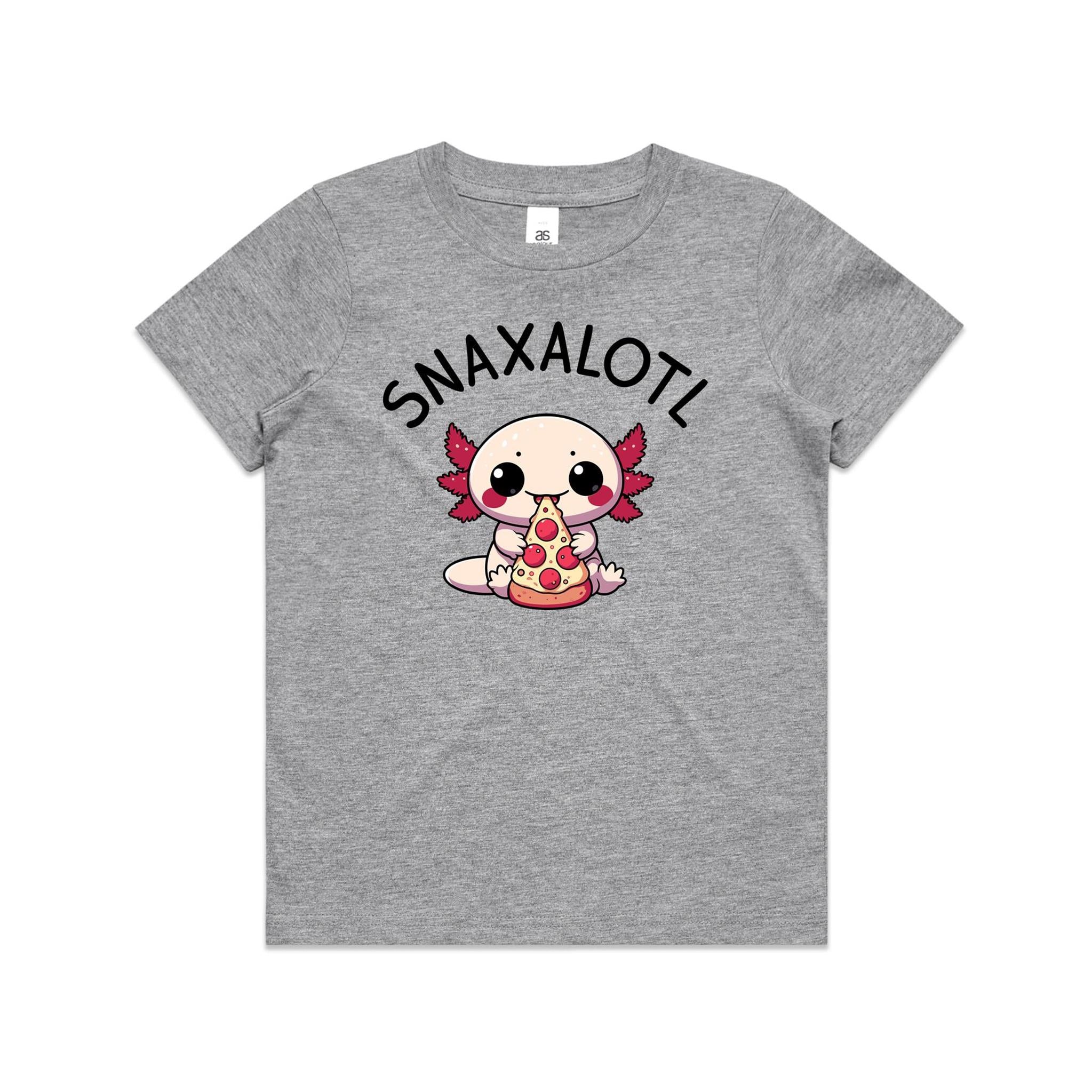 Snaxalotl, Axolotl Pizza - Kids Youth T-shirt