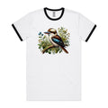 Kookaburra AS Colour Staple Ringer Tee