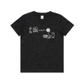 Cat String Theory Physics Kids AS Colour T-shirt