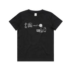 Cat String Theory Physics Kids AS Colour T-shirt