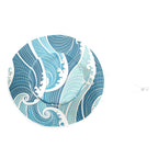 Ocean Waves Wide Brim Bucket Hat Wide Brim Bucket Hat Ocean Printed Offshore Surf