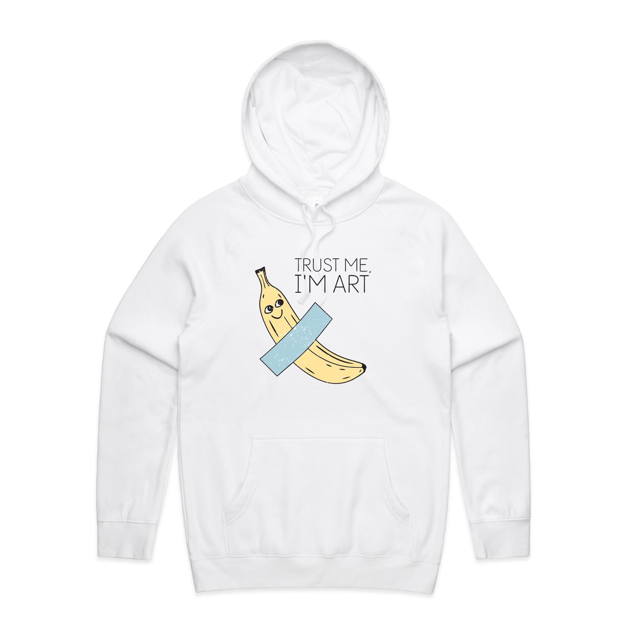 Banana Tape Trust Me I'm Art Men's AS Colour Hoodie