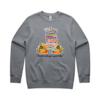 Travel Is Always A Good Idea - AS Colour Stencil Crew Sweatshirt Gravel Sweatshirt Printed In Australia