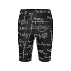 Equations Women's Bike Shorts With Side Pockets Women's Bike Shorts Maths Printed Offshore