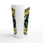 Alien, I'm Not Saying It Was Humans - White Latte 17oz Ceramic Mug Latte Mug Globally Fulfilled Sci Fi