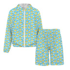 Rubber Ducks Men's Lightweight Sun Hoodie & Shorts Set