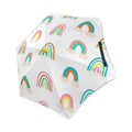 Cloud Rainbows Kids Safe Round Corner Umbrella One Size Kids Safe Round Corner Umbrella Printed Offshore