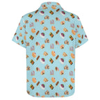 Classic Aussie Food Icons Women's Short-Sleeve Button Up Shirt