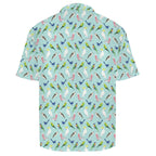Australian Birds Men's Crinkle Hawaiian Shirt