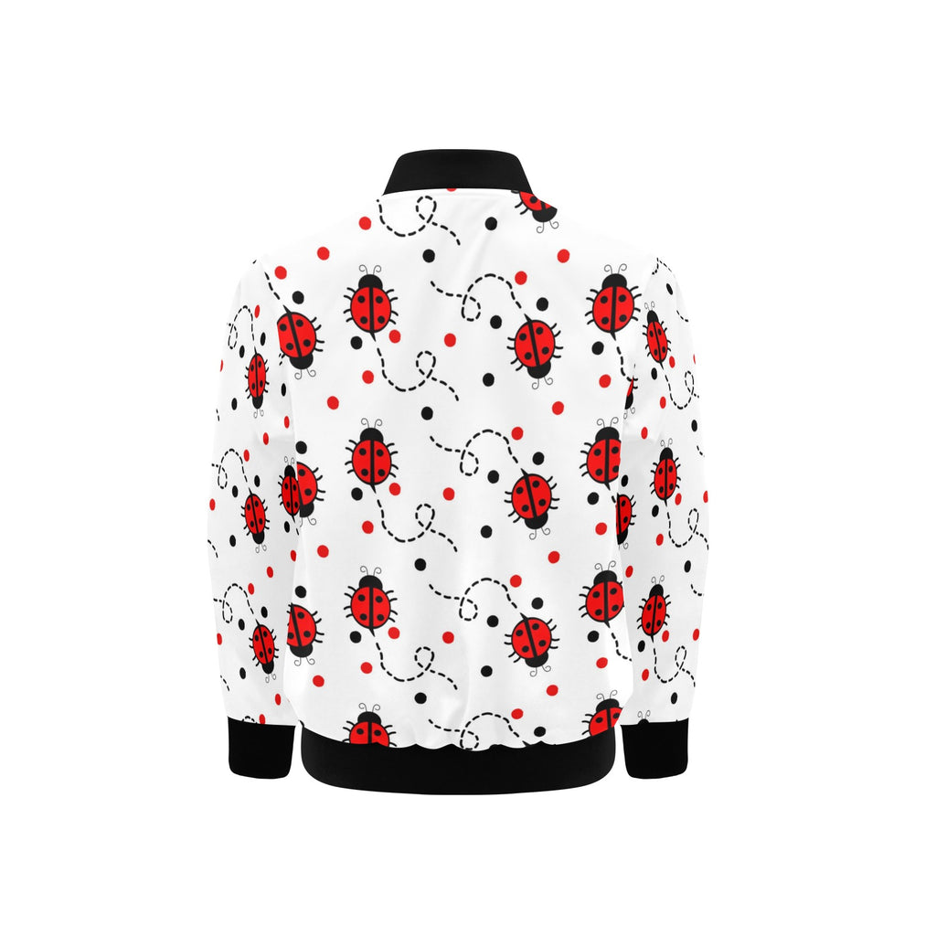 Ladybugs Kids Bomber Jacket Kids Bomber Jacket animal Printed Offshore
