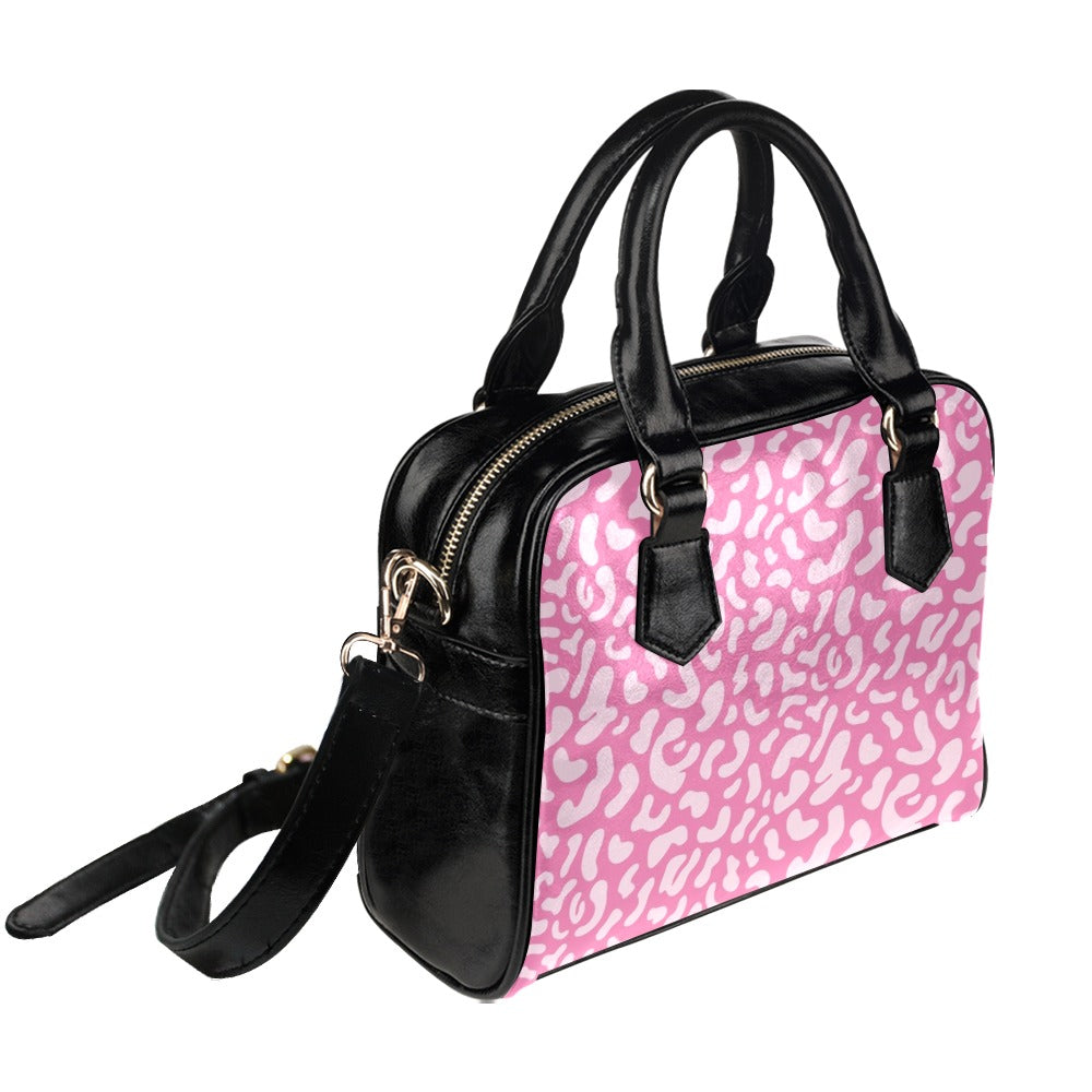 Pink Leopard - Shoulder Handbag (Model 1634) Shoulder Handbags (1634)