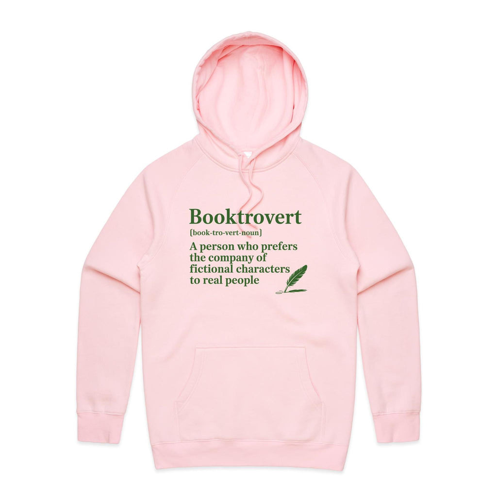 Booktrovert, Book Introvert - Mens Hoodie