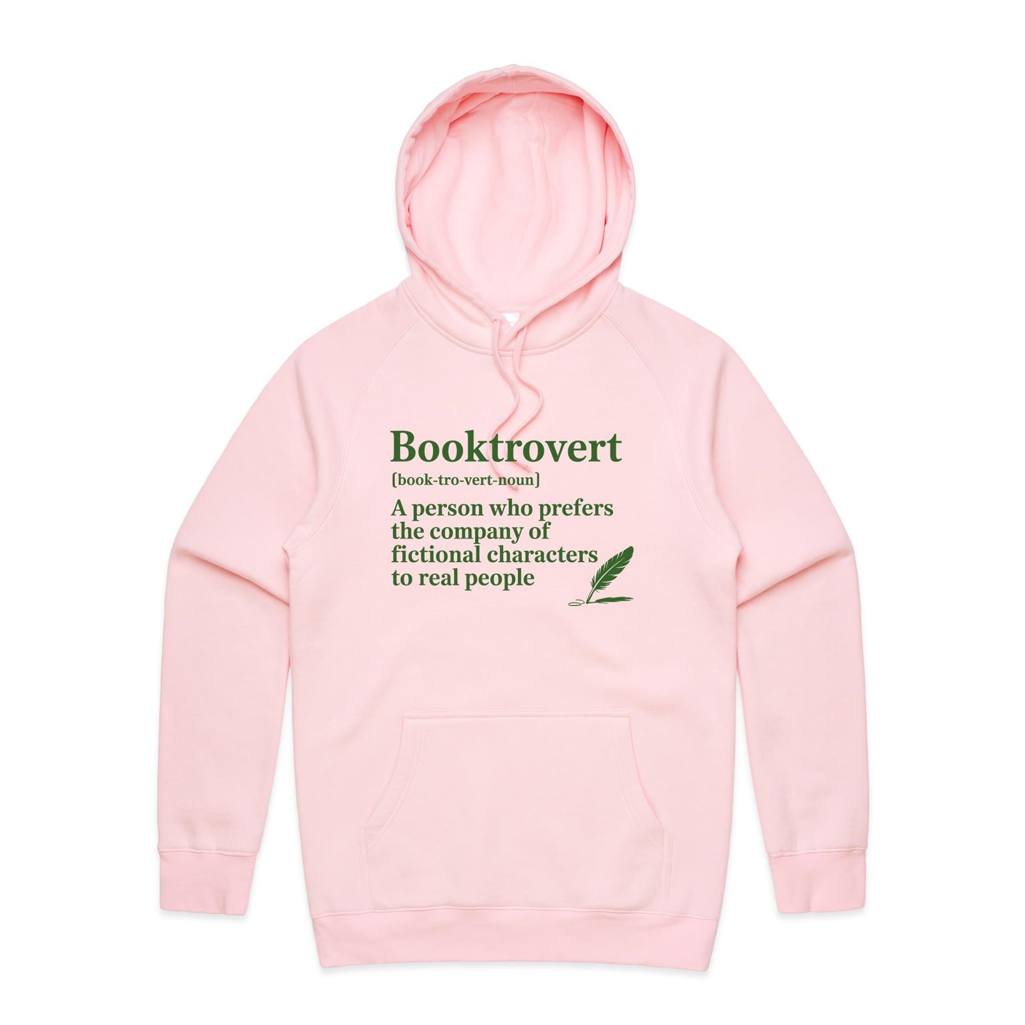 Booktrovert, Book Introvert - Mens Hoodie