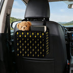 Yellow Lightning Car Seat Back Organiser Car Seat Back Organiser comic Printed Offshore