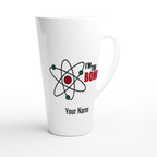 Personalised Mug - I'm The Bomb, Atom - White Latte 17oz Ceramic Mug Personalised Latte Mug customise Globally Fulfilled Name Personalise Science