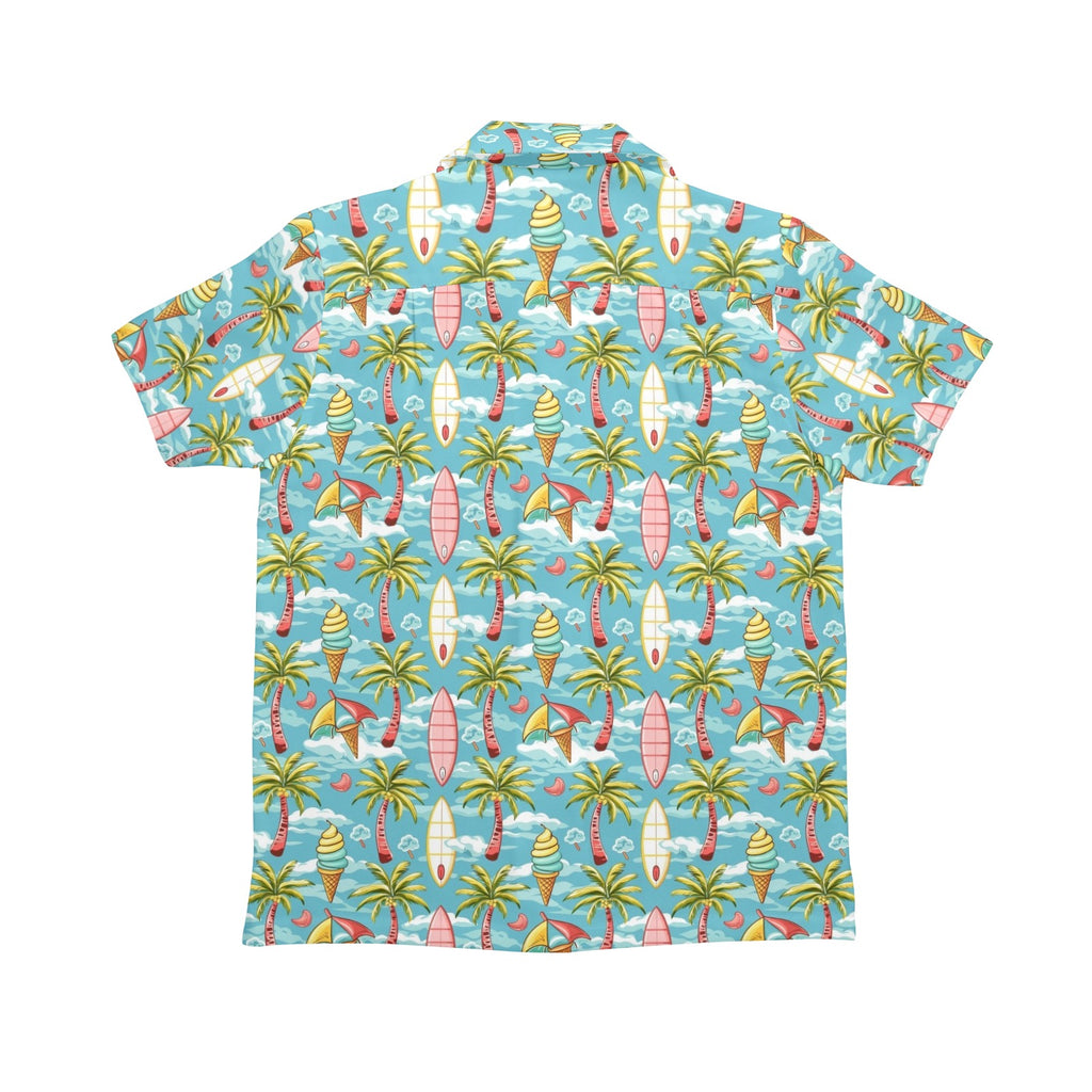 Summer Surf Senior Kids Hawaiian Shirt