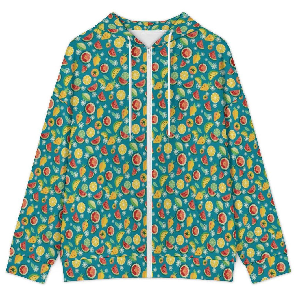 Summer Fruit Women's Full-Zip Hoodie