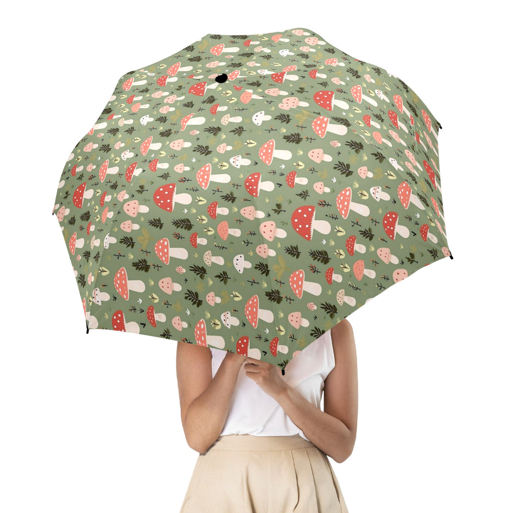 Mushroom Garden - Semi-Automatic Foldable Umbrella (Model U12) Semi-Automatic Foldable Umbrella (U12)